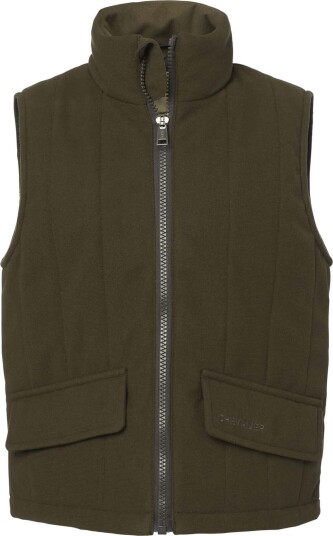 Chevalier Calf Padded Vest Junior Leather Brown 140, Leather Brown Chevalier Calf Padded Vest Junior Leather Brown 140, Leather Brown