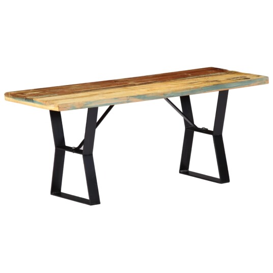 Benk 110 cm gjenvunnet heltre 8718475740483