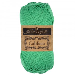 Scheepjes Cahlista Garn Unicolor 241 Parrot Green Scheepjes Cahlista Garn Unicolor 241 Parrot Green