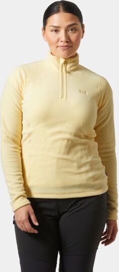 Helly Hansen Dame Daybreaker 1/2 Glidelås Lett Fleece Gul XL