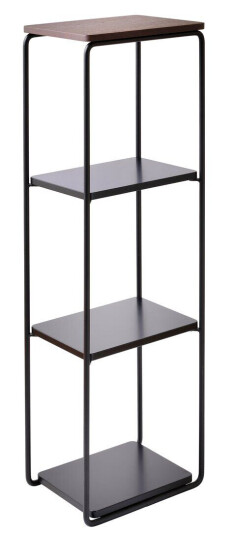 Maze Mixrack Floor Shelf L hylle 26 x 19 x 82,2 cm Stained oak-black