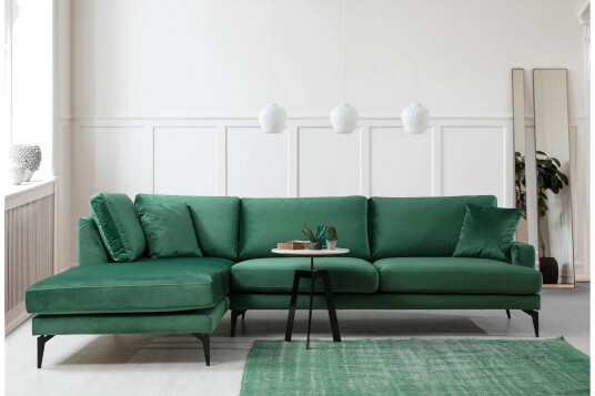 Andary Divansofa Grønn/Svart Andary Divansofa Grønn/Svart