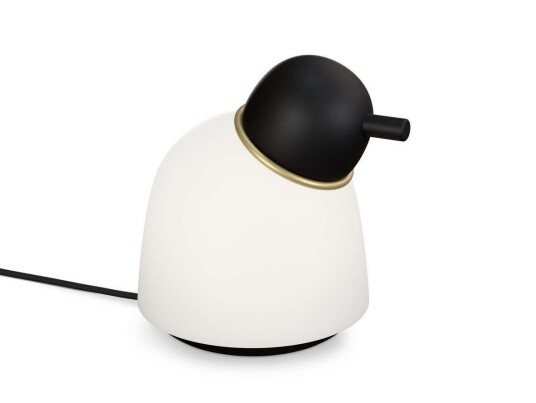 Belid - Bird Bordlampe H21,5 Black/Brass/Opal Belid