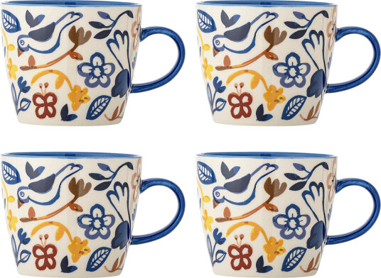 Bloomingville Figuria Mug Blue 300 ML Bloomingville Figuria Mug Blue 300 ML