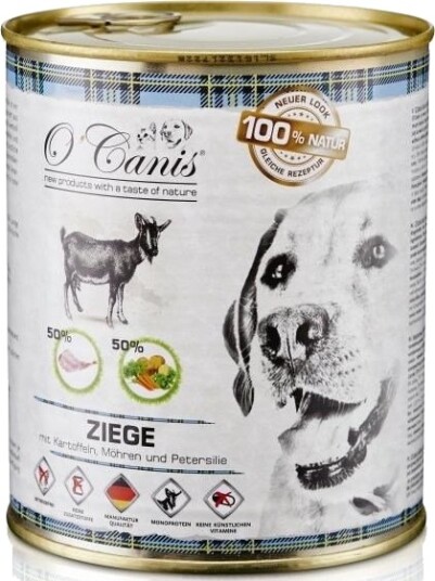 O Canis Geit Med Poteter Persille Og Gulrøtter Våt Hundemat 800 G O Canis Geit Med Poteter Persille Og Gulrøtter Våt Hundemat 800 G