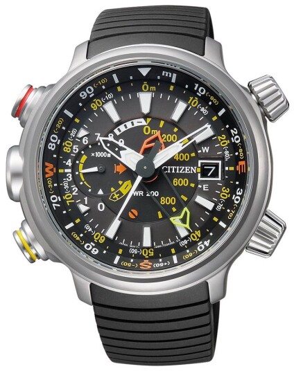 Citizen Herreklokke BN4021 02E Promaster Sort/Gummi Ø49 mm Citizen Herreklokke BN4021 02E Promaster Sort/Gummi Ø49 mm