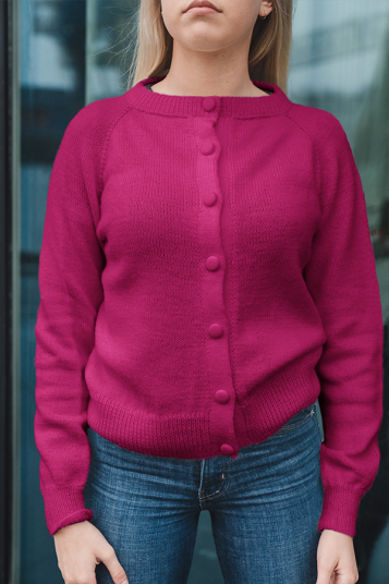 Dale Garn 446 08D Salomè Cardigan Pink