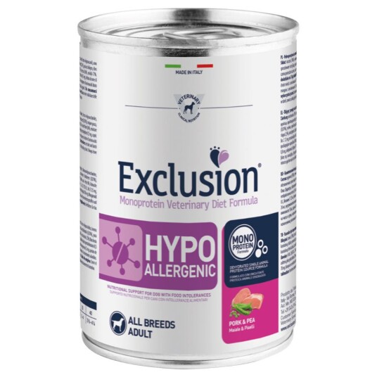 Exclusion Diet 6 X 400 G Svin & Erter Exclusion Diet 6 X 400 G Svin & Erter