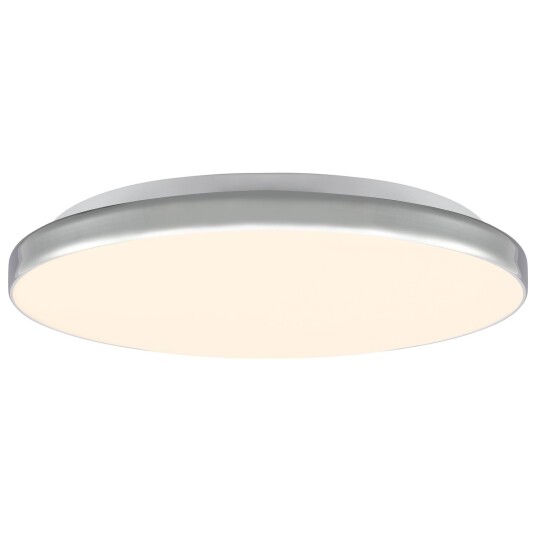 Lindby Comora LED-taklampe krom IP44 3 000 K