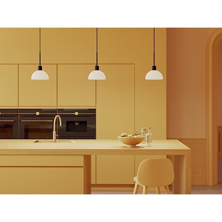 Herstal Vienda Pendel Svart/Glass 1708781-01-140 1688455-03-0