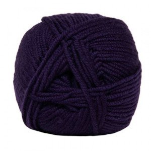Hjertegarn 90 Extrafine Merino Garn 1800 Mørk Lilla Hjertegarn 90 Extrafine Merino Garn 1800 Mørk Lilla