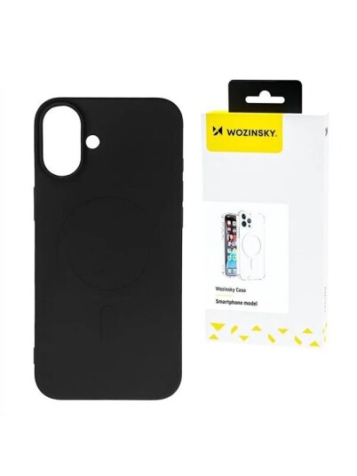Wozinsky Silicone Case MagSafe Samsung Galaxy S24 FE Black