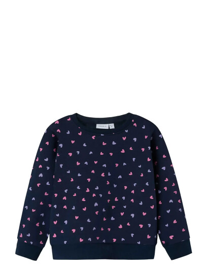 name it Nmfdavina Ls Sweat Fleece Bru Noos Navy 116 name it Nmfdavina Ls Sweat Fleece Bru Noos Navy 116