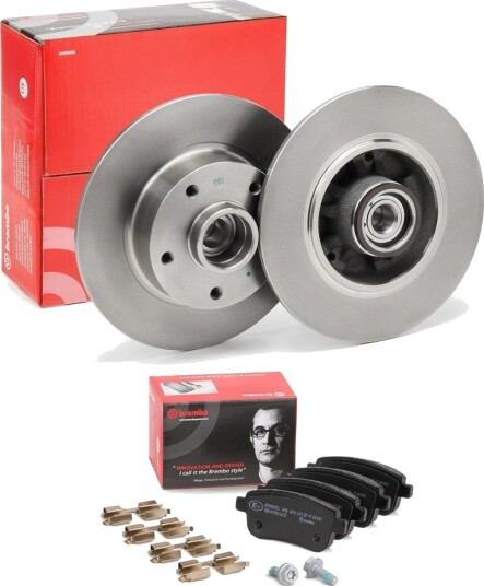 Bremseskiver og -klosser BREMBO BRB3405N0419