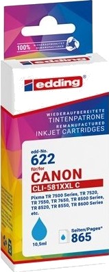Edding EDD 622 cyan blekkpatron 10,5 ml