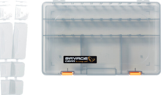 Gear Savage Gear Lurebox 6d 36x22,5x5cm Med Faste Rom Og Romdeler Gear Savage Gear Lurebox 6d 36x22,5x5cm Med Faste Rom Og Romdeler
