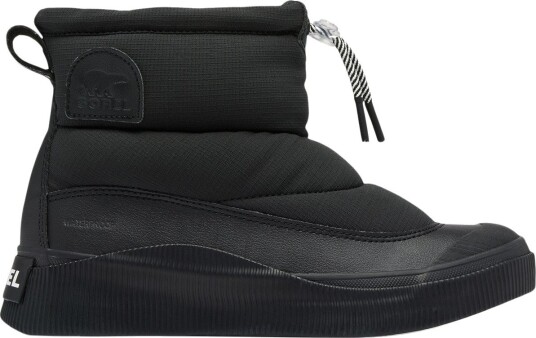 Sorel Women's Out N About Iv Puffy Wp Black/Chalk Black, Chalk 40