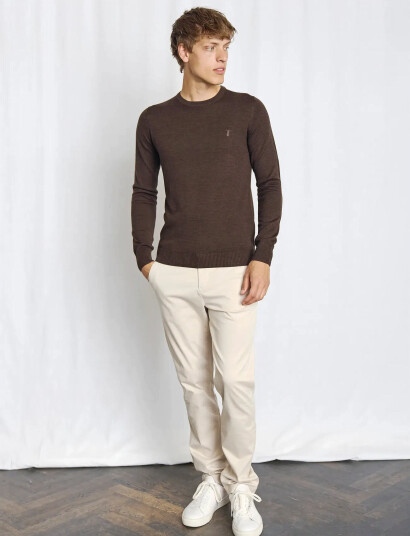 Bruun & Stengade Bs Jupiter Regular Fit Knitwear - Brown - M