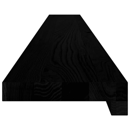 2 Stk Mørkebrun 140x15x2cm Heltre Eik 2 Stk Mørkebrun 140x15x2cm Heltre Eik