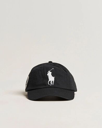 Polo Ralph Lauren Big Pony Cap RL Black Polo Ralph Lauren Big Pony Cap RL Black