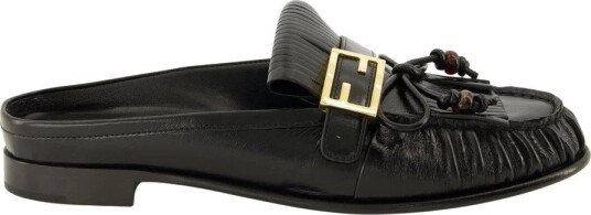 Fendi, Dame, Sko, Svart, 38 1/2 EU,