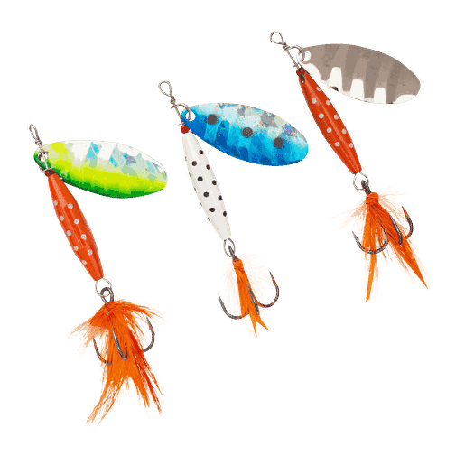 Abu Garcia Reflex LF 3-Pack 12gr, spinnersett 12g Mix Abu Garcia Reflex LF 3-Pack 12gr, spinnersett 12g Mix
