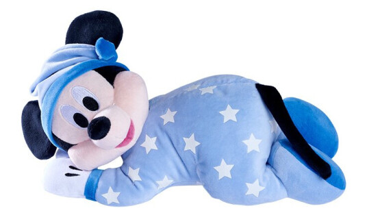 Disney Mikke Mus Plysjbamse 30cm Sov Godt Mikke Mus