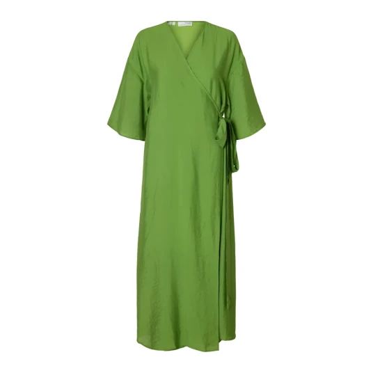 Selected Femme Dame Kjoler Grønn S,
