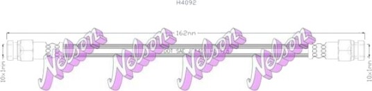 KAWE H4092 Bremseslange