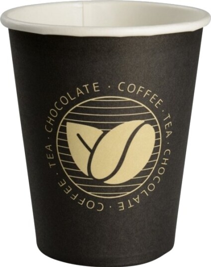 Kaffekopp Med Bønner Abena Gastro 9,2 Cm Ø8 Cm 24 Cl Svart Papp/Pe 20 Poser X 50 Stk./Kartong Kaffekopp Med Bønner Abena Gastro 9,2 Cm Ø8 Cm 24 Cl Svart Papp/Pe 20 Poser X 50 Stk./Kartong