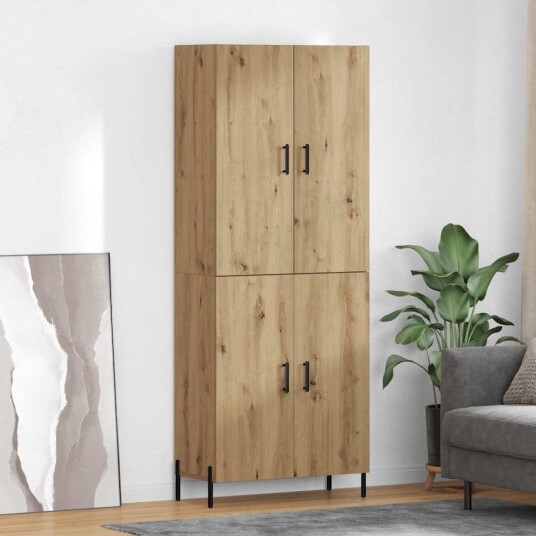 Høyskap Artisan Eik 69,5 x 34 x 180 cm Konstruert tre Høyskap Artisan Eik 69,5 x 34 x 180 cm Konstruert tre