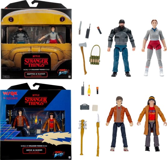 Stranger Things Figursett Core 2 Pakk Blandet Stranger Things Figursett Core 2 Pakk Blandet