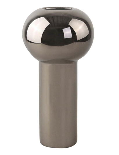 Cooee Design Pillar Vase 32Cm Silver Cooee Design DARK SILVER ONE SIZE