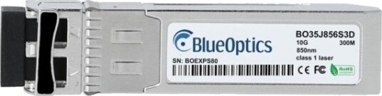 Blueoptics R9q46a-Bo Fiberoptikk 10000 Mbps Sfp+ Lc 300 M 850 Nm