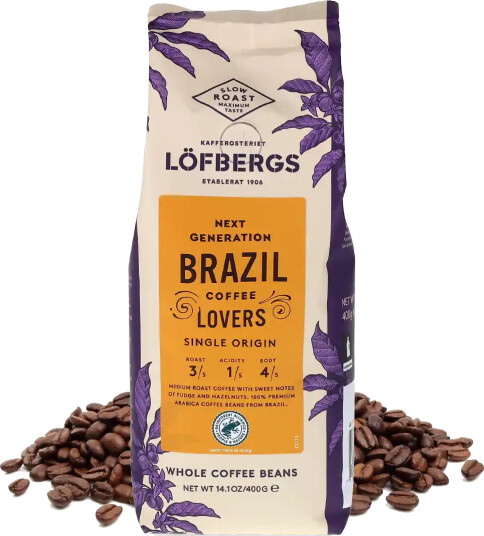 Löfbergs | Brazil 400 g kaffebønner