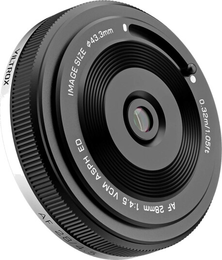 Viltrox AF 28mm f/4.5 AF-objektiv for Nikon Z med Fullframe-kompatibilitet