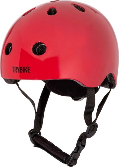 Trybike CoConut Ruby Red Helmet Retro Look M/52-58