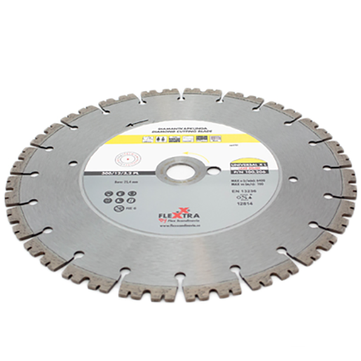 Flexxtra 100207 Diamantklinge for ekstra harde materialer 350 mm Maskintilbehør & forbruk