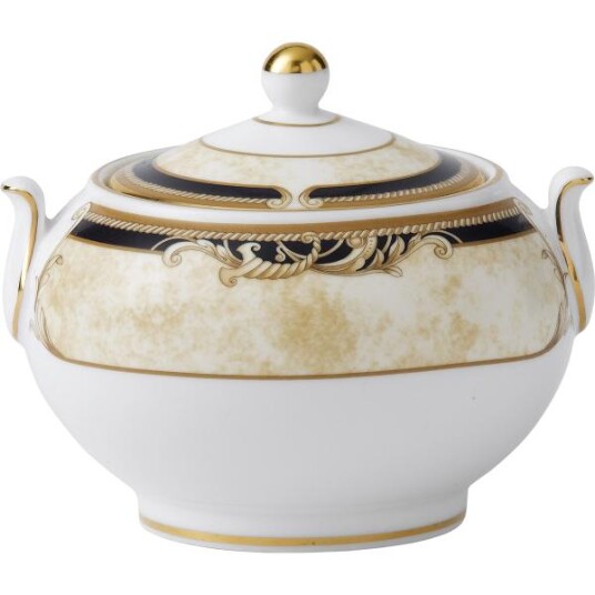 Wedgwood Cornucopia sukkerskål m/lokk 7 cm Wedgwood Cornucopia sukkerskål m/lokk 7 cm