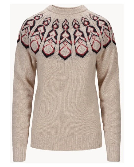 Tufte Wear W Robin Pattern Sweater - 176 Chateau Gray Melange XL Tufte Wear W Robin Pattern Sweater - 176 Chateau Gray Melange XL