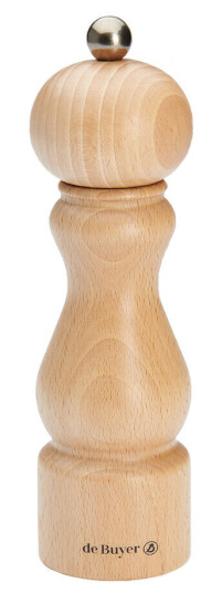 De Buyer Rumba salt- og pepperkvern keramisk 18 cm Lysebrun De Buyer Rumba salt- og pepperkvern keramisk 18 cm Lysebrun