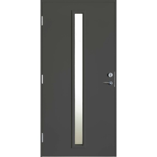Harmonie Ytterdør strand 90x210 venstre s7500 n m/sotet glass