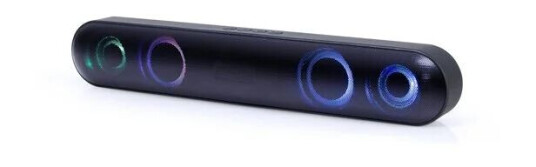 Gembird Lydplanke SPKBT-BAR400L Trådløs Bluetooth med LED-lys Svart Gembird Lydplanke SPKBT-BAR400L Trådløs Bluetooth med LED-lys Svart