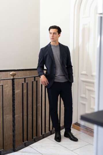 Selected Homme Slim Robert Flex 175 Pant Blå 34/34