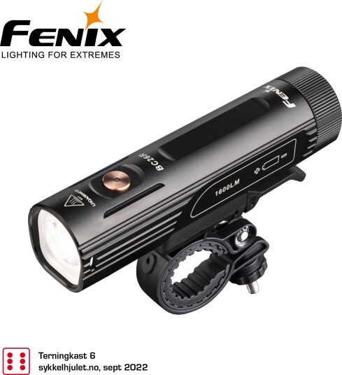 Fenix Bc26r Sykkellykt, 1600 Lm