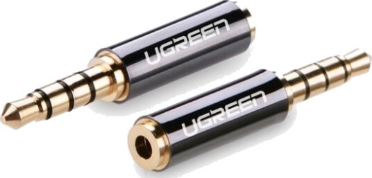 Adapter / Adapter Ugreen 20502 Fra 2,5 Mm Mikrokontakt Til 3,5 Mm Minikontakt Svart