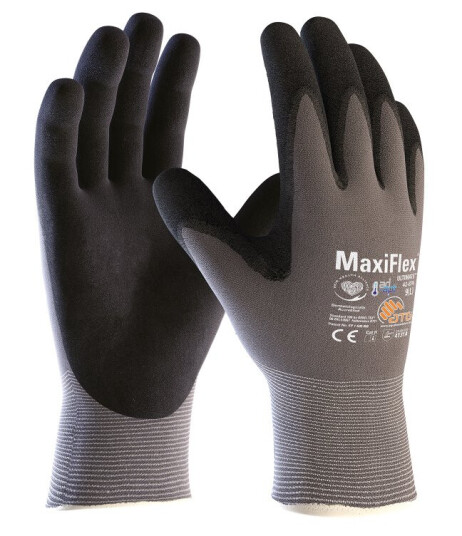 ATG Maxiflex Ultimate Ad-Apt hansker, 12 par ,SBG-1000322033 Grå 5