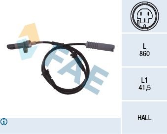 ABS sensor FAE 78009 ABS sensor FAE 78009