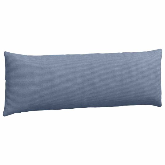 Sofaputer 2 pcs Blå 120 x 40 cm Corduroy stoff