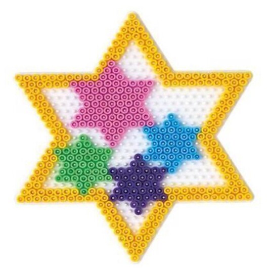 Hama Ironing Beads Star Pegboard-Large